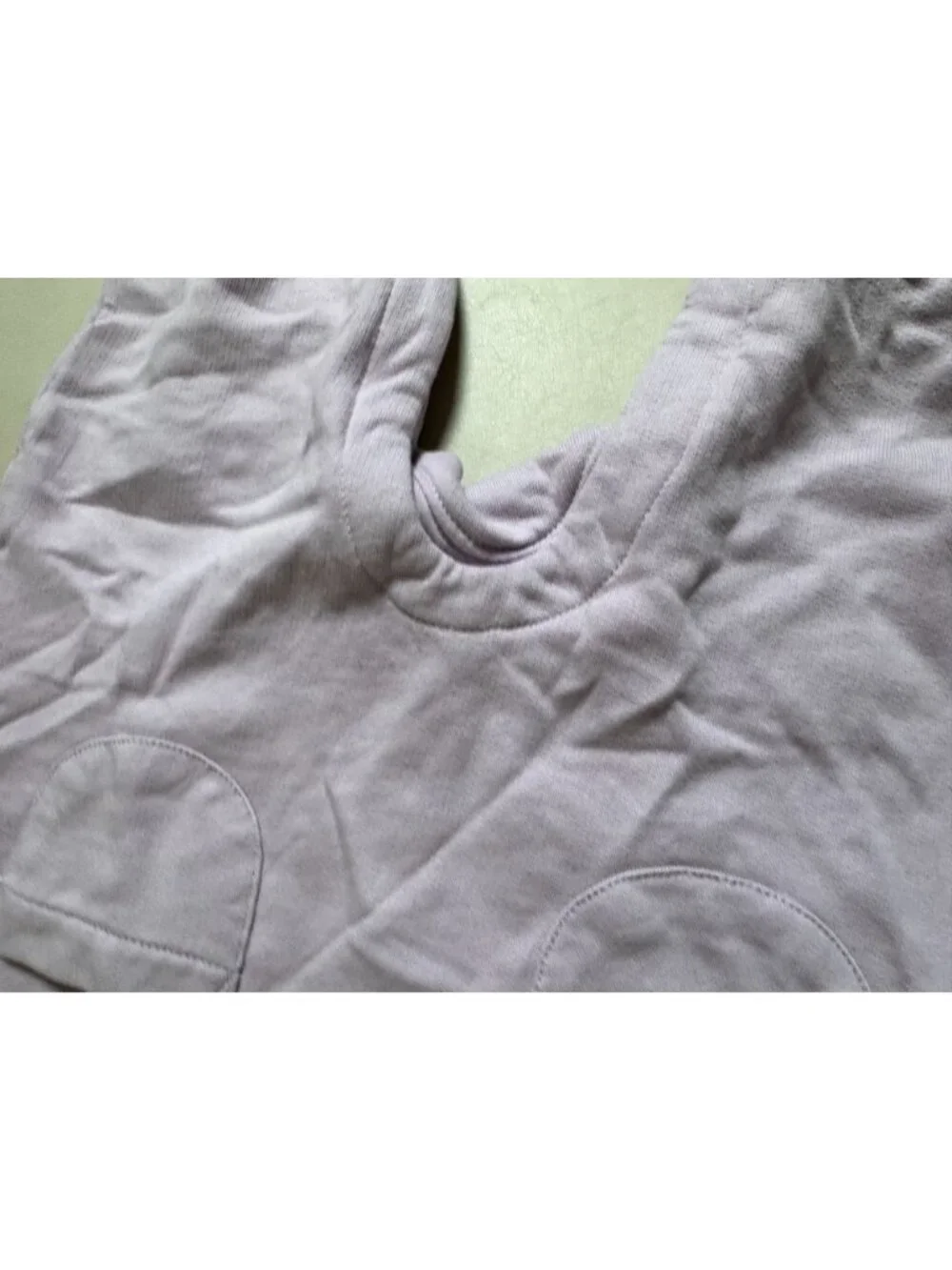 Hanna‎ Andersson Baby Lavender Sleeveless Romper Size 6-12 Months Collon Blend